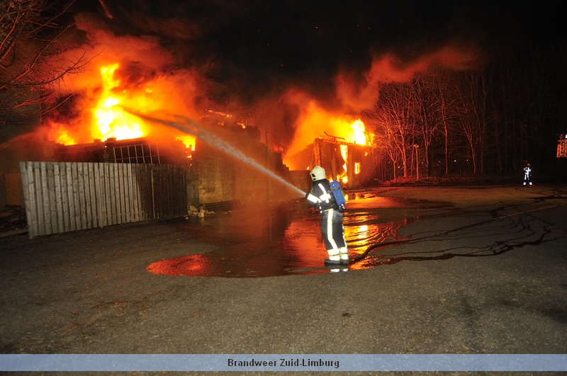 03-03-2012 – Valkenburg, Zeer grote brand