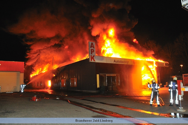 29-03-2012 – Heerlen, Zeer grote brand