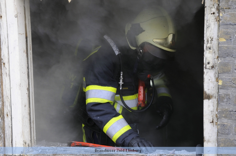 08-04-2012 – Maastricht, Brand oude rubberfabriek