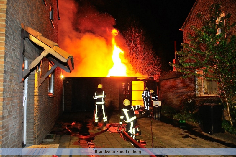 01-05-2012 – Elsloo, Uitslaande brand garagebox