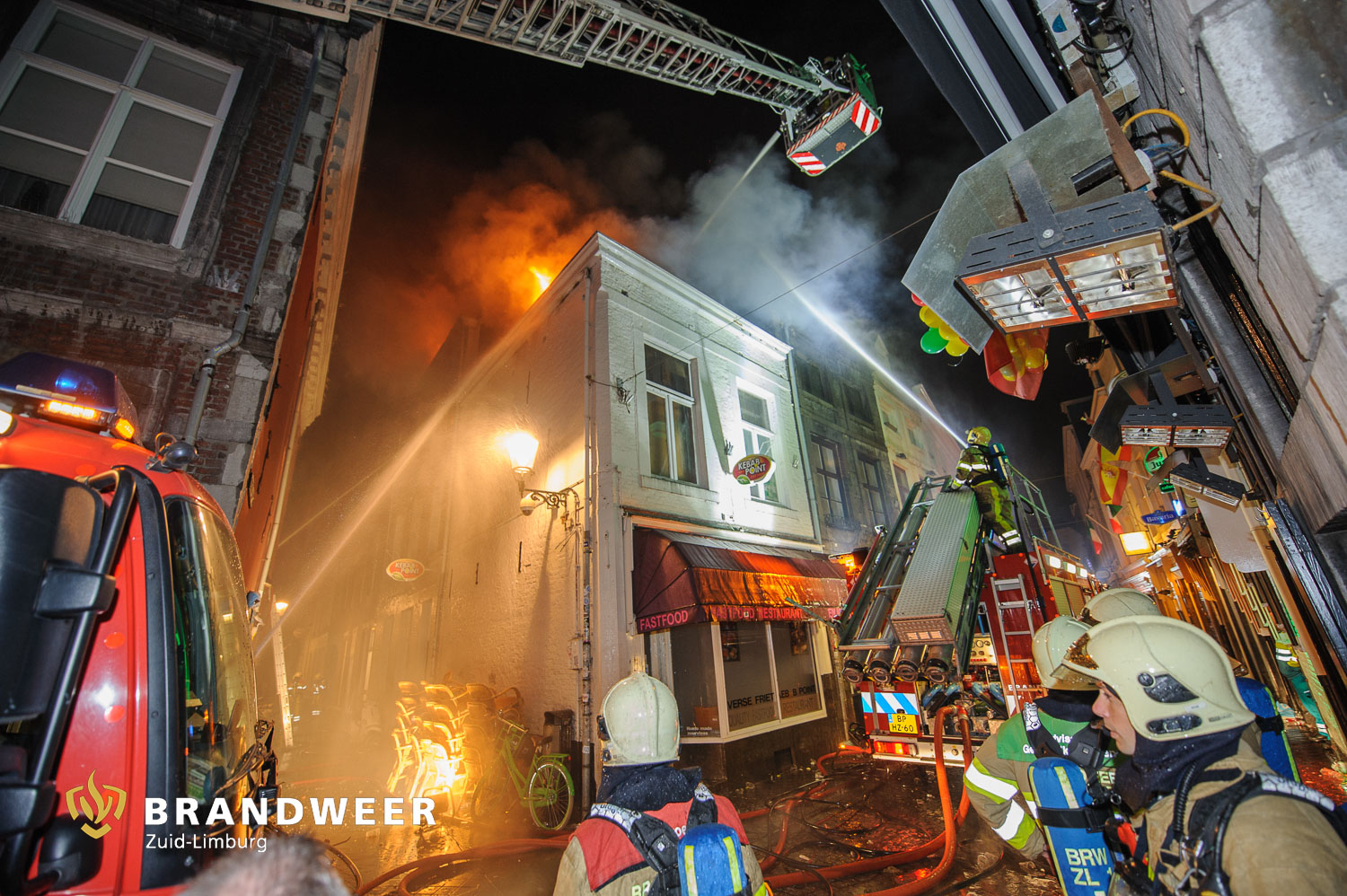 11-11-2017 – Maastricht, Grote brand in centrum