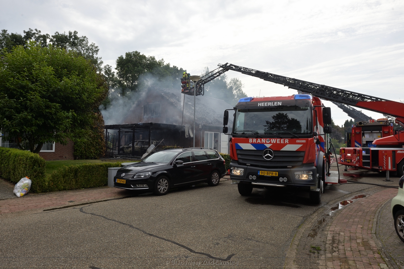 12-08-2021 – Voerendaal, uitslaande brand