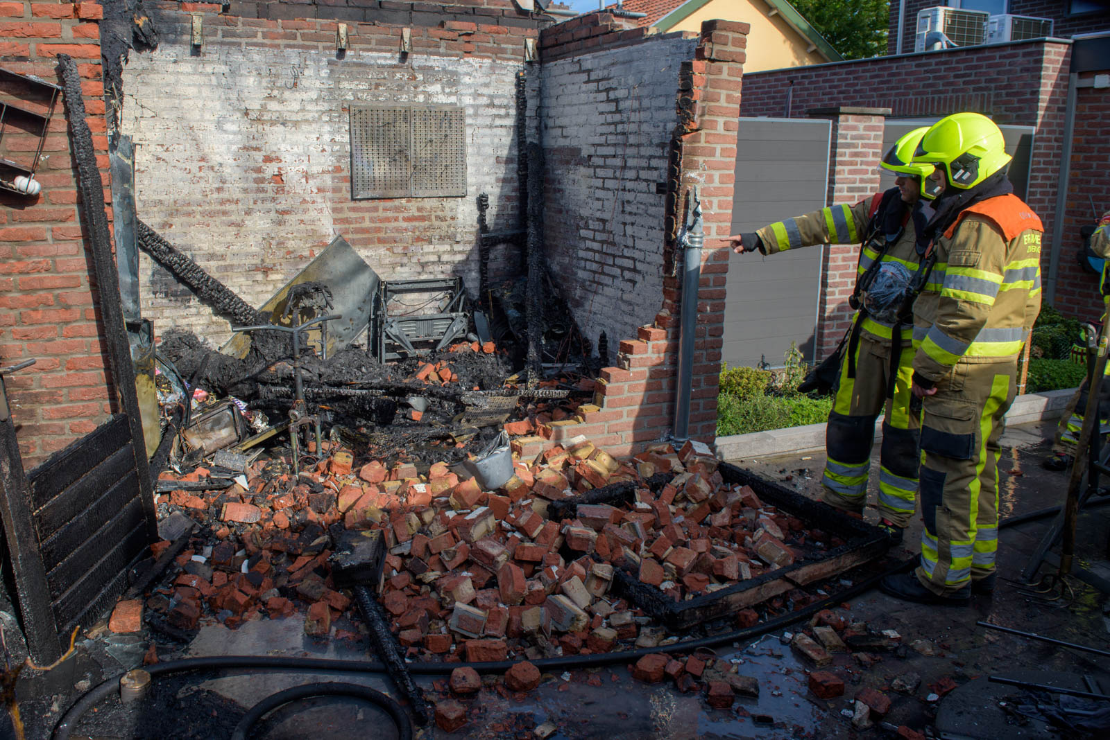 15-09-2023 – Nuth, Schuurtje in brand