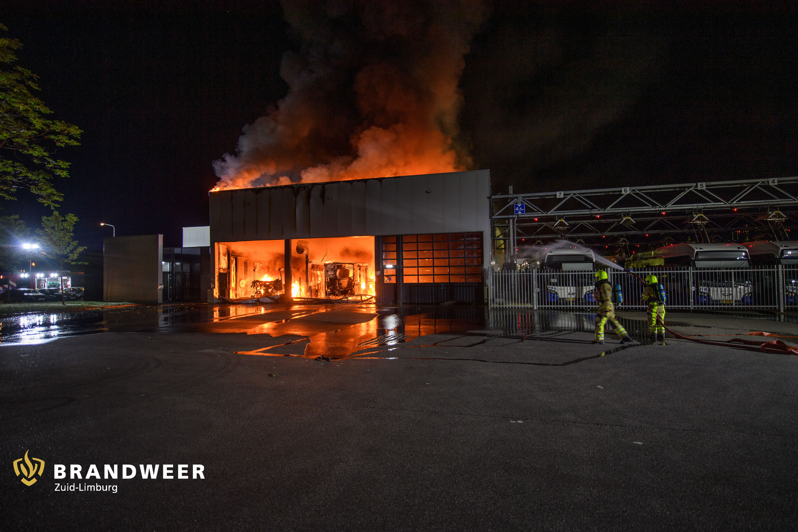 14-07-2024 – Maastricht, Zeer grote brand bij Arriva