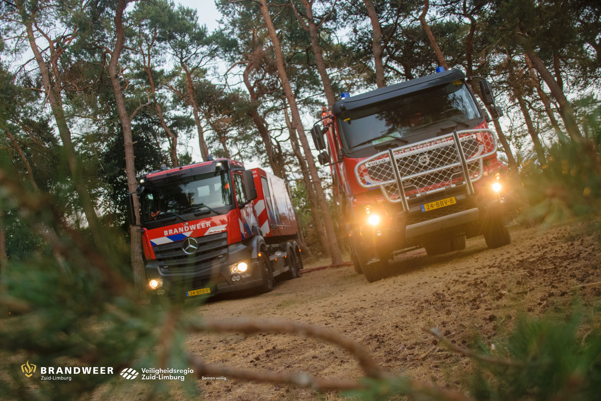 01-07-2025 – Brunssum, Grote natuurbrand op de Brunssummerheide