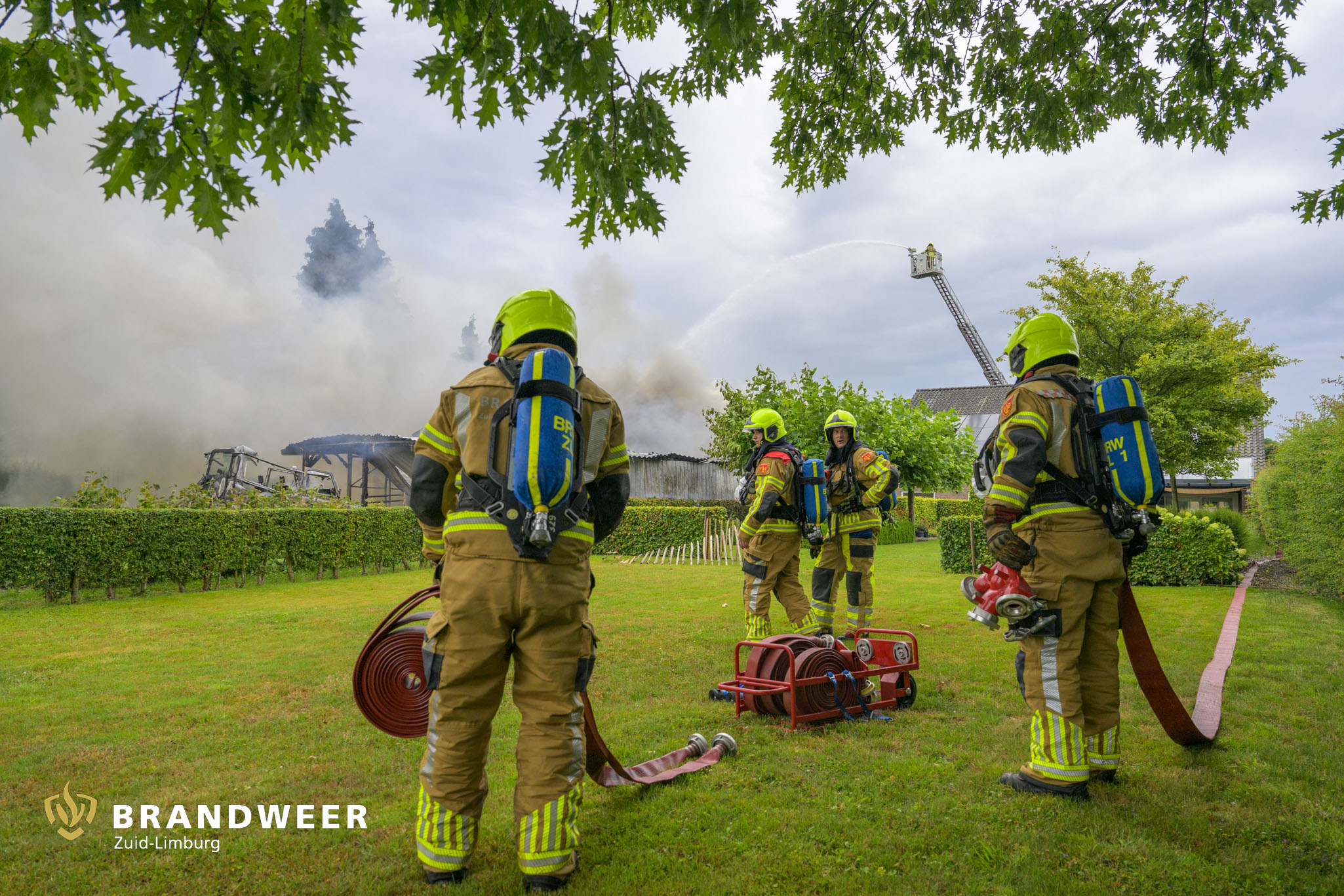 28-07-2025 – Valkenburg, Grote brand