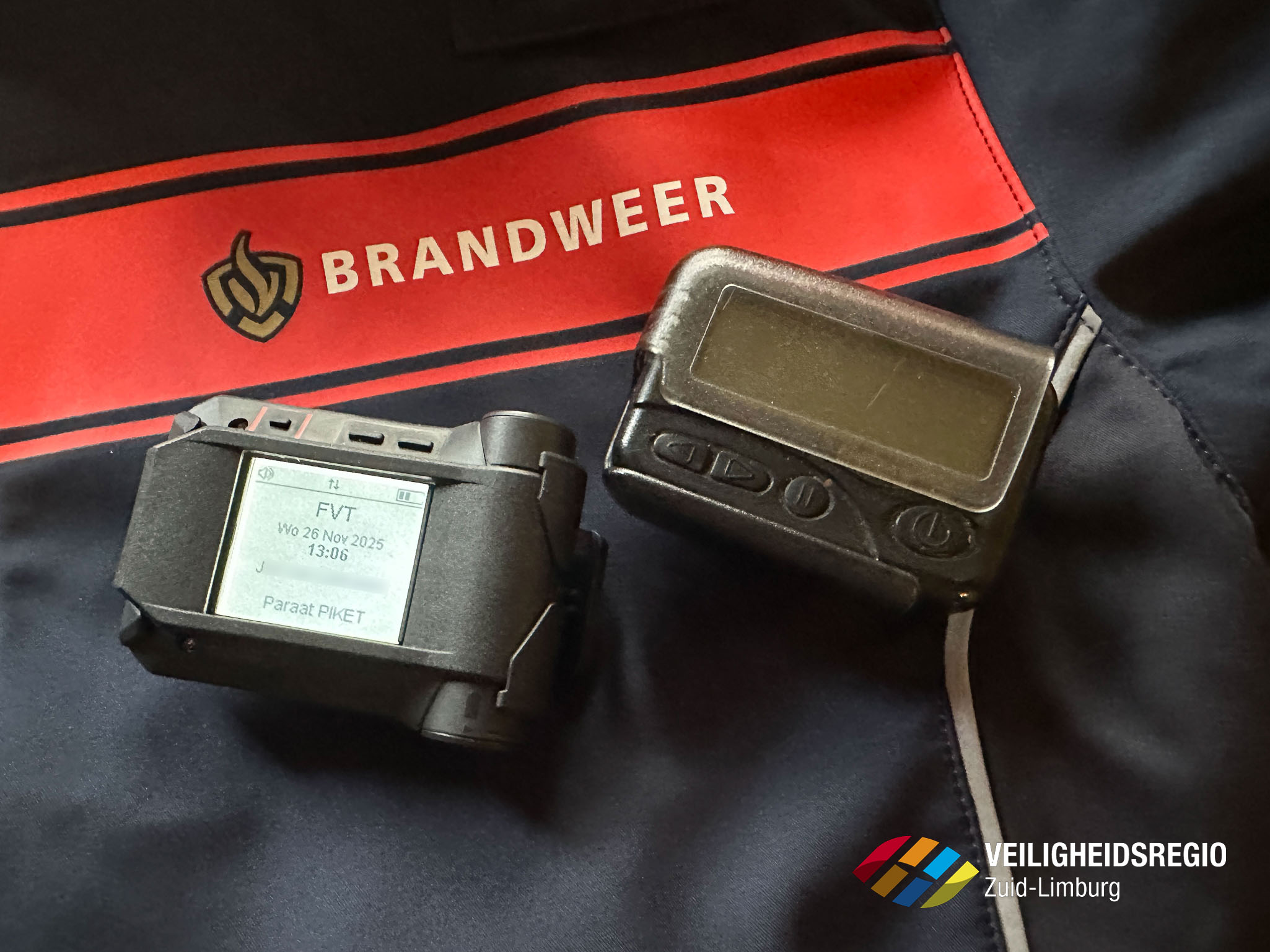 08-12-2025 – Nieuwe pagers voor de brandweer