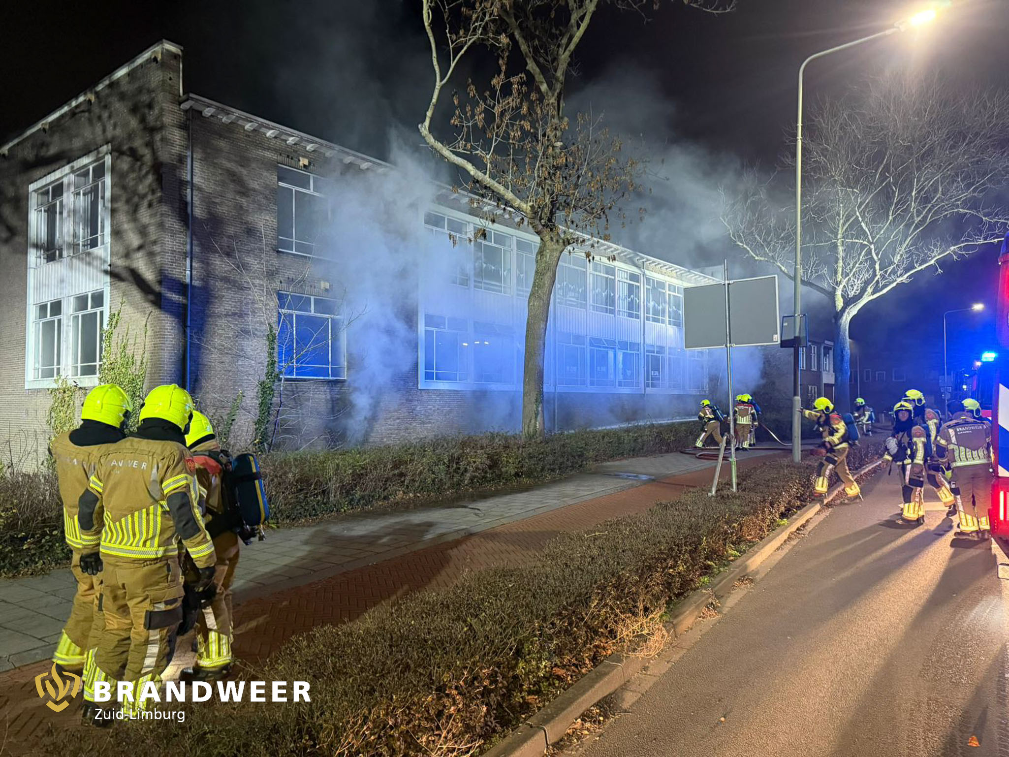 17-12-2025 – Sittard, Zeer grote brand