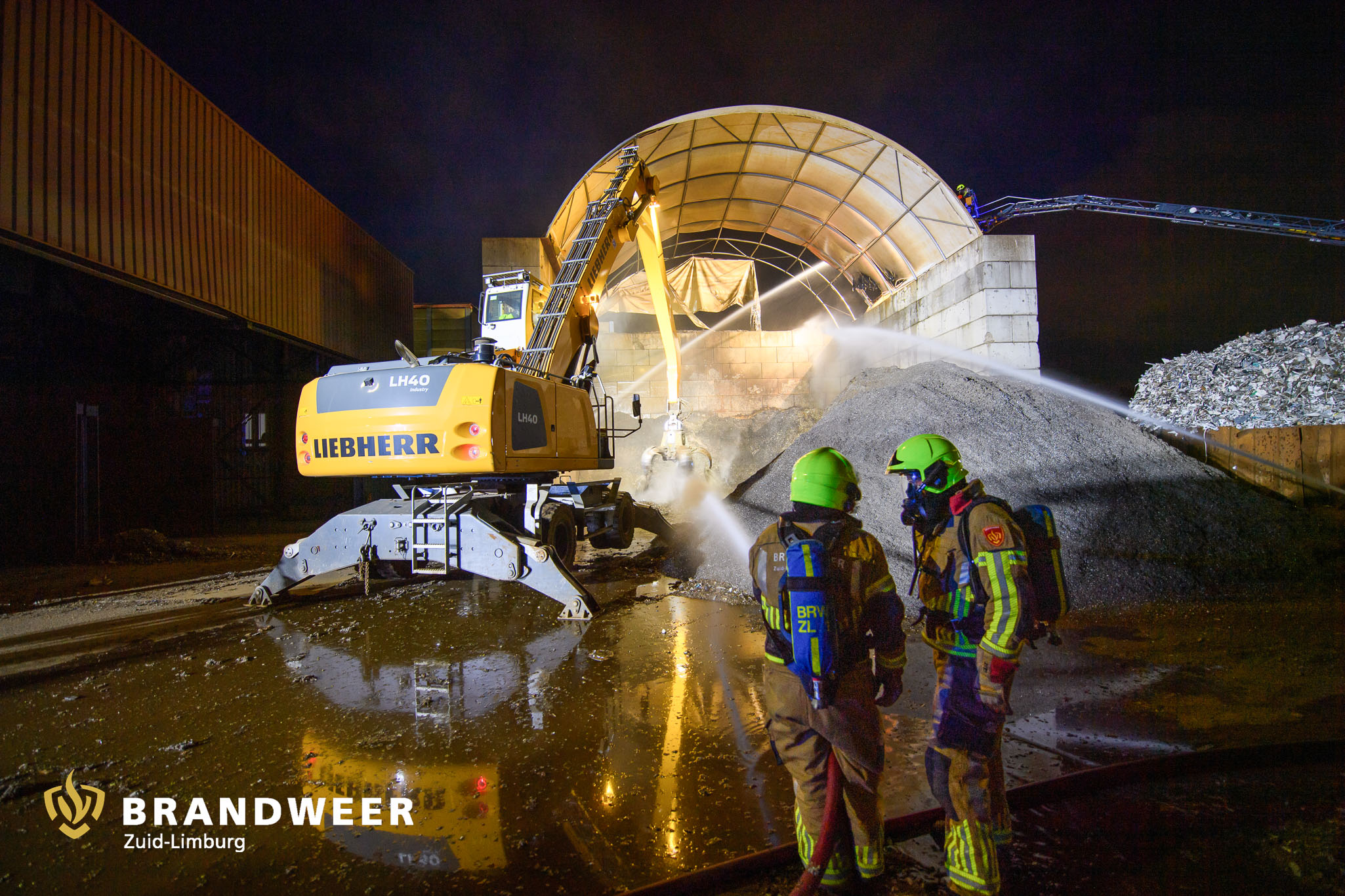 31-05-2026 – Born, Brand bij recyclingbedrijf