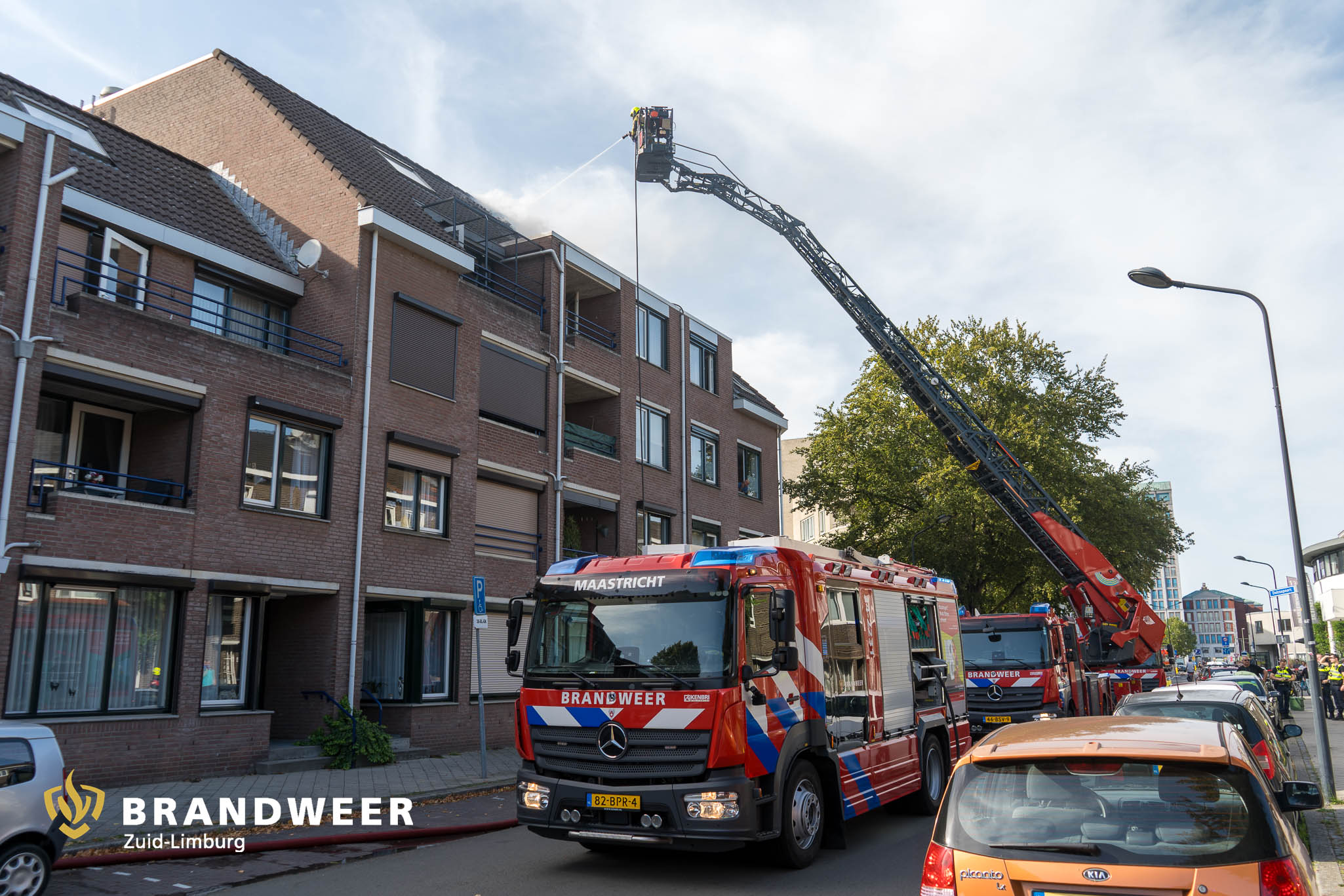 07-09-2026 – Maastricht, Uitslaande brand
