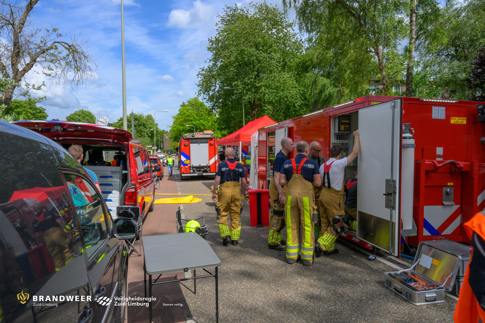 23-06-2025 – Landgraaf, Gevaarlijke stof – Brandweer Zuid-Limburg Team FVT